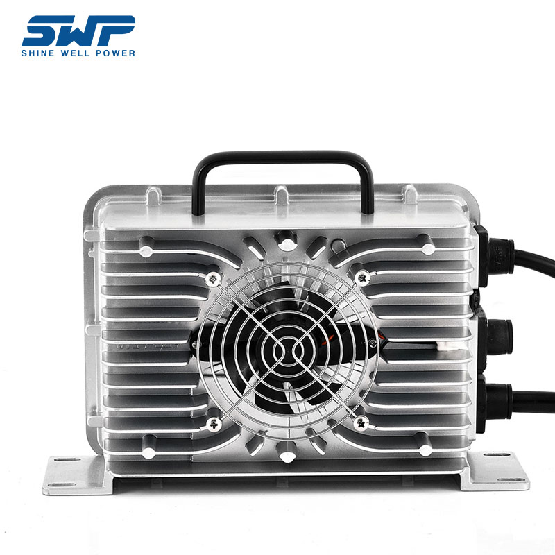48V Γκολφ καλάθι φορτιστή μπαταρίας Forklift Battery Charger Υψηλή έξοδο ρεύματος μπαταρία φορτιστή 50A με πιστοποίηση FCC